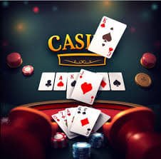 Slots777 Live Card Games — Baccarat နှင့် Poker ကစားနေသော ပုံ